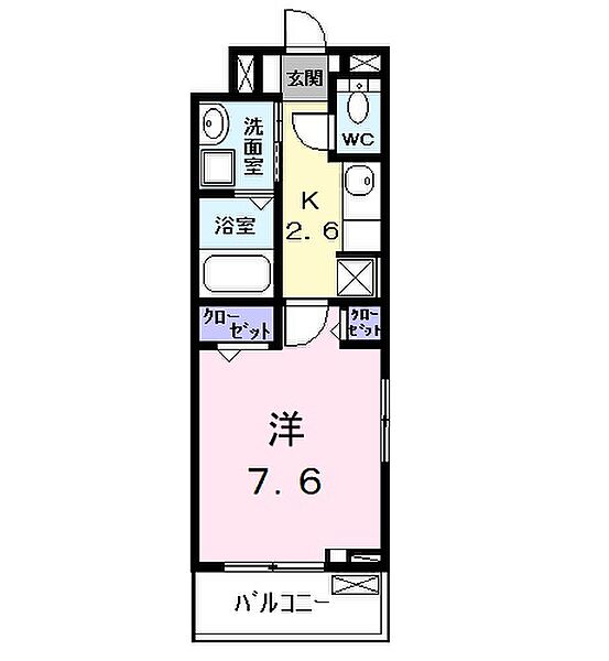 カーサ大塩 301｜愛知県名古屋市中川区大塩町１丁目(賃貸アパート1K・3階・27.02㎡)の写真 その2