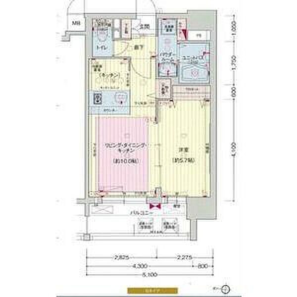 プレサンス丸の内レジデンスII 1202｜愛知県名古屋市中区丸の内２丁目(賃貸マンション1LDK・12階・38.81㎡)の写真 その2