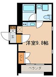 アーバン栄 1DKの間取図画像