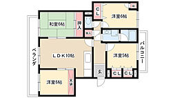 ランドマーク一社 4LDKの間取図画像
