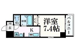 GP栄本町通り 1Kの間取図画像
