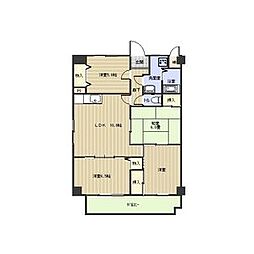 UNAX-2 4LDKの間取図画像