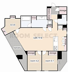 MOTHER 2SLDKの間取図画像