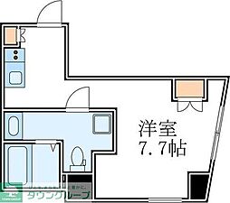 GRANPASEO阿佐ヶ谷 ワンルームの間取図画像