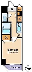 ガーラステーション練馬 1Kの間取図画像