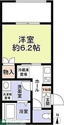 Ｈａｌｅ　Ｌａｕｌｅ’ａ 3階1Kの間取り