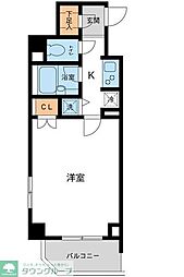 プライムコート成増 3階1Kの間取り