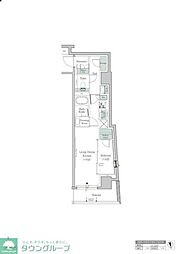 ワンルーフレジデンス中野 1LDKの間取図画像