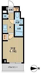 プライムアーバン中野上高田 1Kの間取図画像