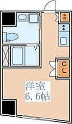 GRANPASEO阿佐ヶ谷 ワンルームの間取図画像