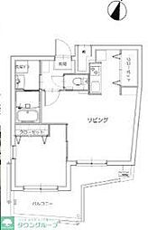 モン・シャトー東高円寺南館 1Kの間取図画像