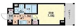 エスティメゾン哲学堂 1Kの間取図画像