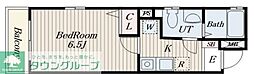プライムアーバン西荻窪 1Kの間取図画像