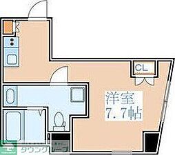 GRANPASEO阿佐ヶ谷 ワンルームの間取図画像