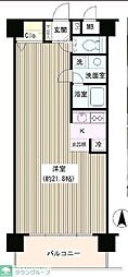 コアシティ中野坂上 1LDKの間取図画像