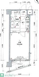 GRANDFORCE東高円寺 1Kの間取図画像