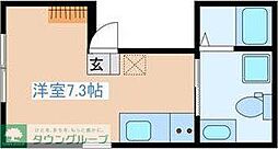 THE LATTICE 中野 ワンルームの間取図画像