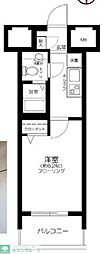 ステージグランデ新高円寺 1Kの間取図画像