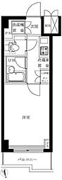 ルーブル鷺宮六番館 1Kの間取図画像