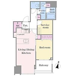 間取図画像 1SLDK