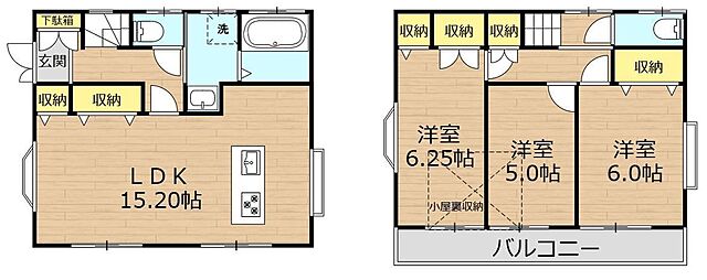 間取り 羽村市羽加美1丁目