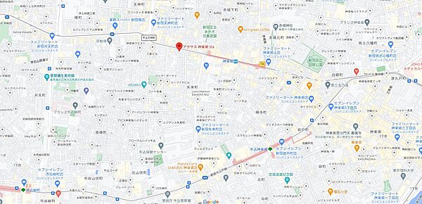 アクサス神楽坂Ｓｔａ． 303｜東京都新宿区矢来町(賃貸マンション1K・3階・26.00㎡)の写真 その17