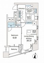 パークハウス本郷三丁目アーバンス 1302 ｜ 東京都文京区本郷３丁目28-4（賃貸マンション1LDK・13階・42.59㎡） その2