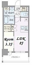 ライトテラス浅草 302 ｜ 東京都台東区浅草６丁目27-3（賃貸マンション1LDK・3階・33.16㎡） その2