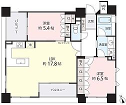 クリオ蔵前壱番館 804 ｜ 東京都台東区寿３丁目6-2（賃貸マンション2LDK・8階・67.30㎡） その2