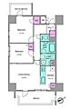 レジディア町屋9階24.3万円