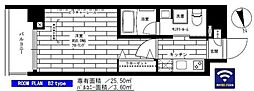 ステージグランデ上野 1Kの間取図画像