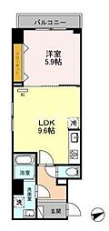 ソラシエスタ 1LDKの間取図画像