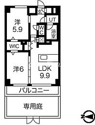 エルフォルテ東日暮里 2LDKの間取図画像