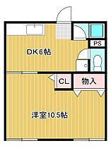 光ハイツ 201 ｜ 静岡県静岡市葵区上足洗1丁目（賃貸アパート1DK・2階・30.42㎡） その2