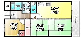 リープハーベン八尾木  ｜ 大阪府八尾市八尾木北3丁目340（賃貸マンション3LDK・2階・60.07㎡） その2