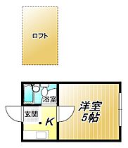 サンシャトー21 203 ｜ 大阪府八尾市宮町1丁目2-11（賃貸アパート1R・2階・18.00㎡） その2