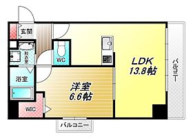 ムーンヒルズ大阪  ｜ 大阪府東大阪市菱屋西1丁目21-10（賃貸マンション1LDK・5階・48.40㎡） その2