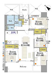 間取図画像 4SLDK