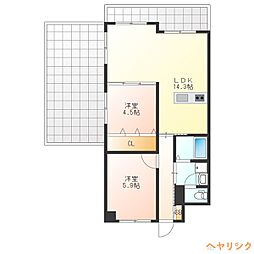 🉐敷金礼金0円！🉐名古屋市営東山線 星ヶ丘駅 徒歩29分