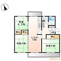 藤の木団地8号棟4階4.5万円