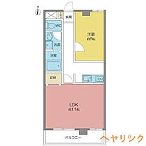 ベルコート  ｜ 愛知県長久手市岩作八瀬ノ木12-1（賃貸マンション1LDK・3階・45.00㎡） その2