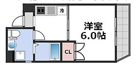 大阪府大阪市西成区山王1丁目（賃貸マンション1K・6階・21.52㎡） その2