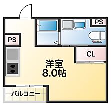 大阪府大阪市住吉区東粉浜3丁目（賃貸マンション1K・7階・21.00㎡） その2