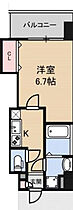 大阪府大阪市東住吉区田辺2丁目（賃貸マンション1K・7階・23.64㎡） その2