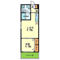 大阪府大阪市住吉区遠里小野4丁目（賃貸アパート1LDK・3階・30.35㎡） その2