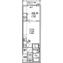 大阪府大阪市東淀川区大桐3丁目（賃貸アパート1LDK・3階・32.42㎡） その2