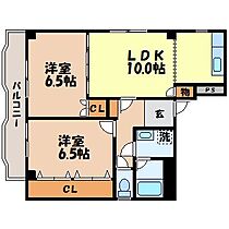 ピースマンション 302 ｜ 長崎県長崎市平和町18-23（賃貸マンション2LDK・1階・55.60㎡） その2