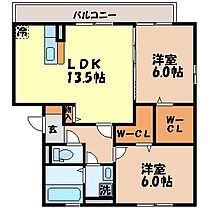 ソシアビューテラス B棟（小船越町） 302 ｜ 長崎県諫早市小船越町1218-32（賃貸アパート2LDK・3階・61.74㎡） その2