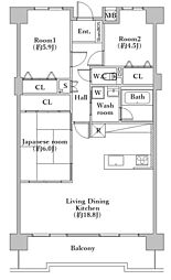 間取図画像 3LDK