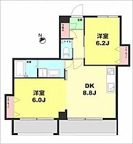 月村マンションＮＯ33  ｜ 東京都中央区日本橋中洲7-1（賃貸マンション2LDK・9階・50.34㎡） その2